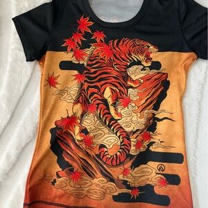 INKnBURN Tiger tech shirt